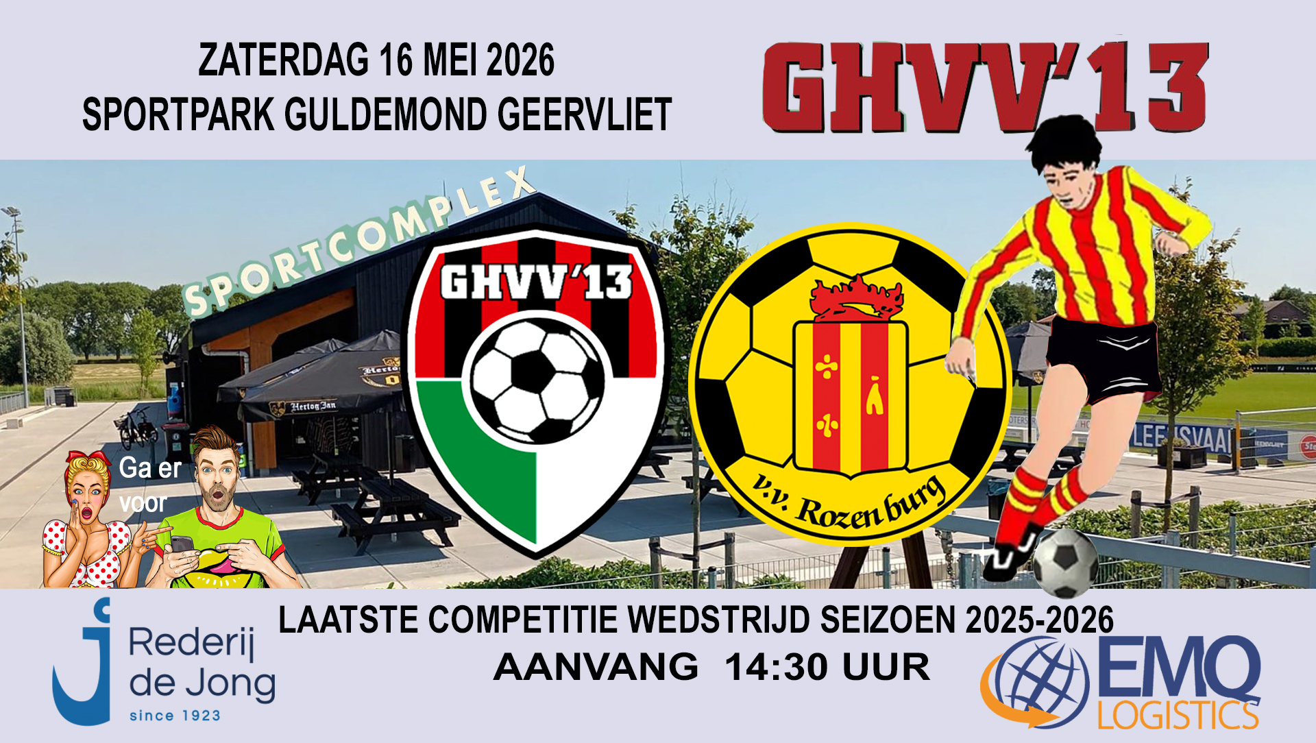 Voorbeschouwing GHVV – Rozenburg:  sleutel tot succes of spaak in het wiel