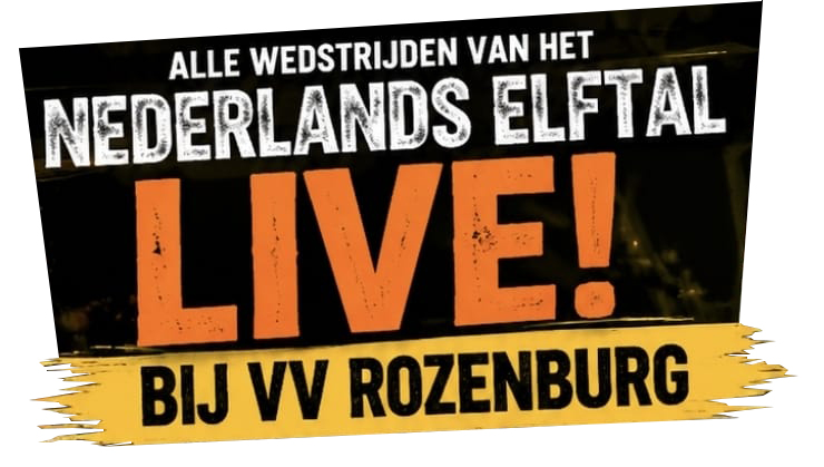 Volg het Nederlands elftal tijdens het WK 2026 in de kantine ...!!