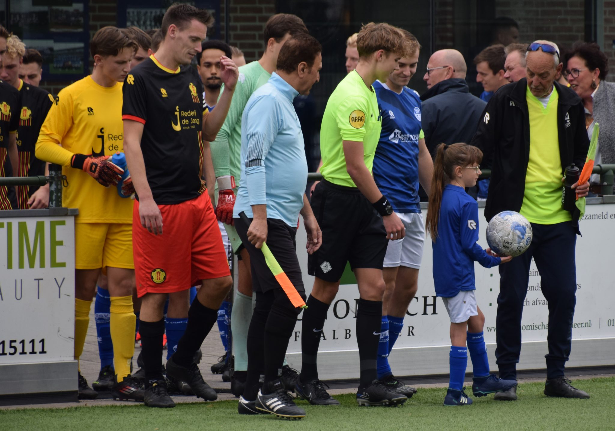Duivels rood is geen KNVB kleur