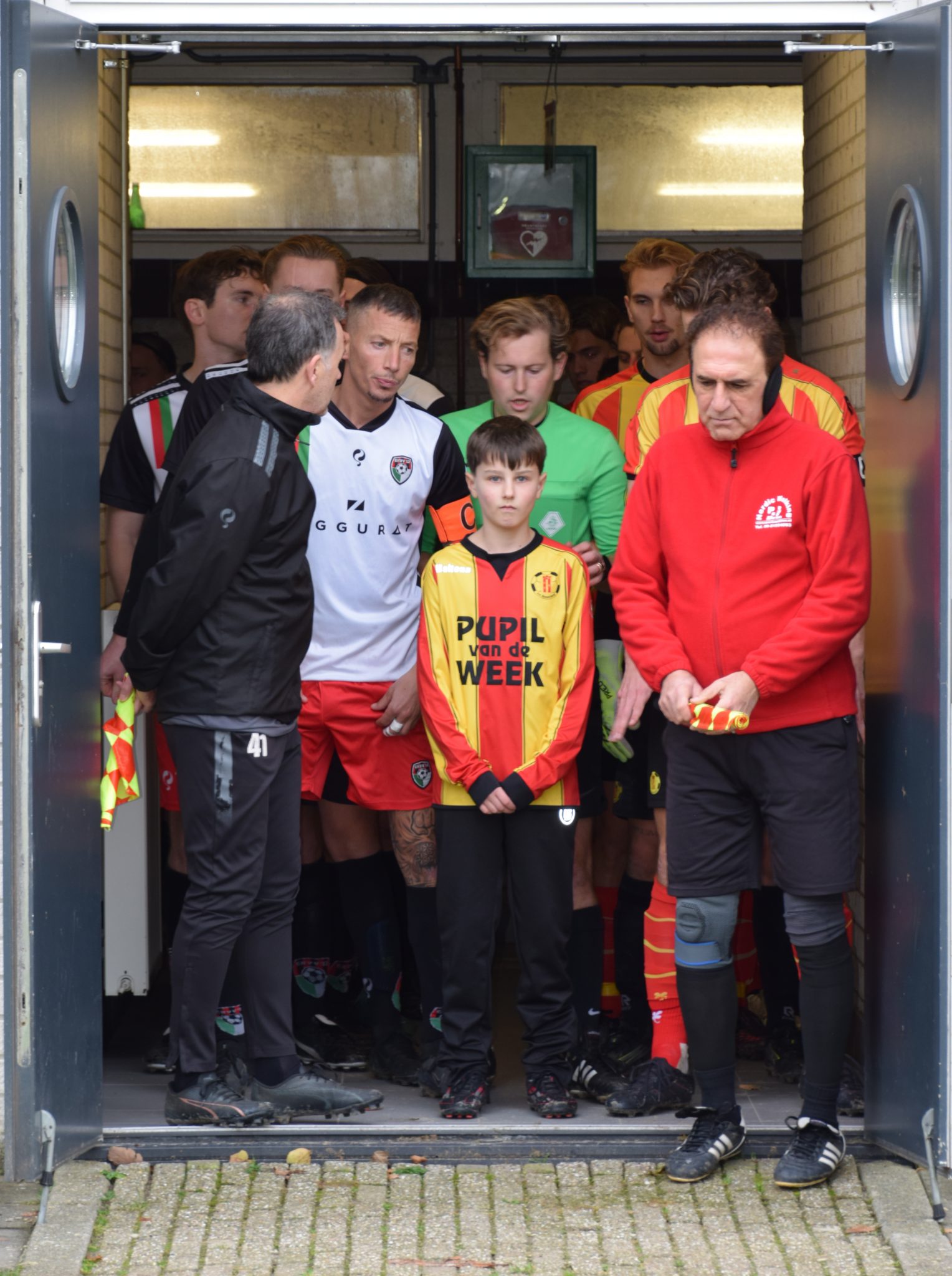 Één punt verdiend door inzet en strijd !