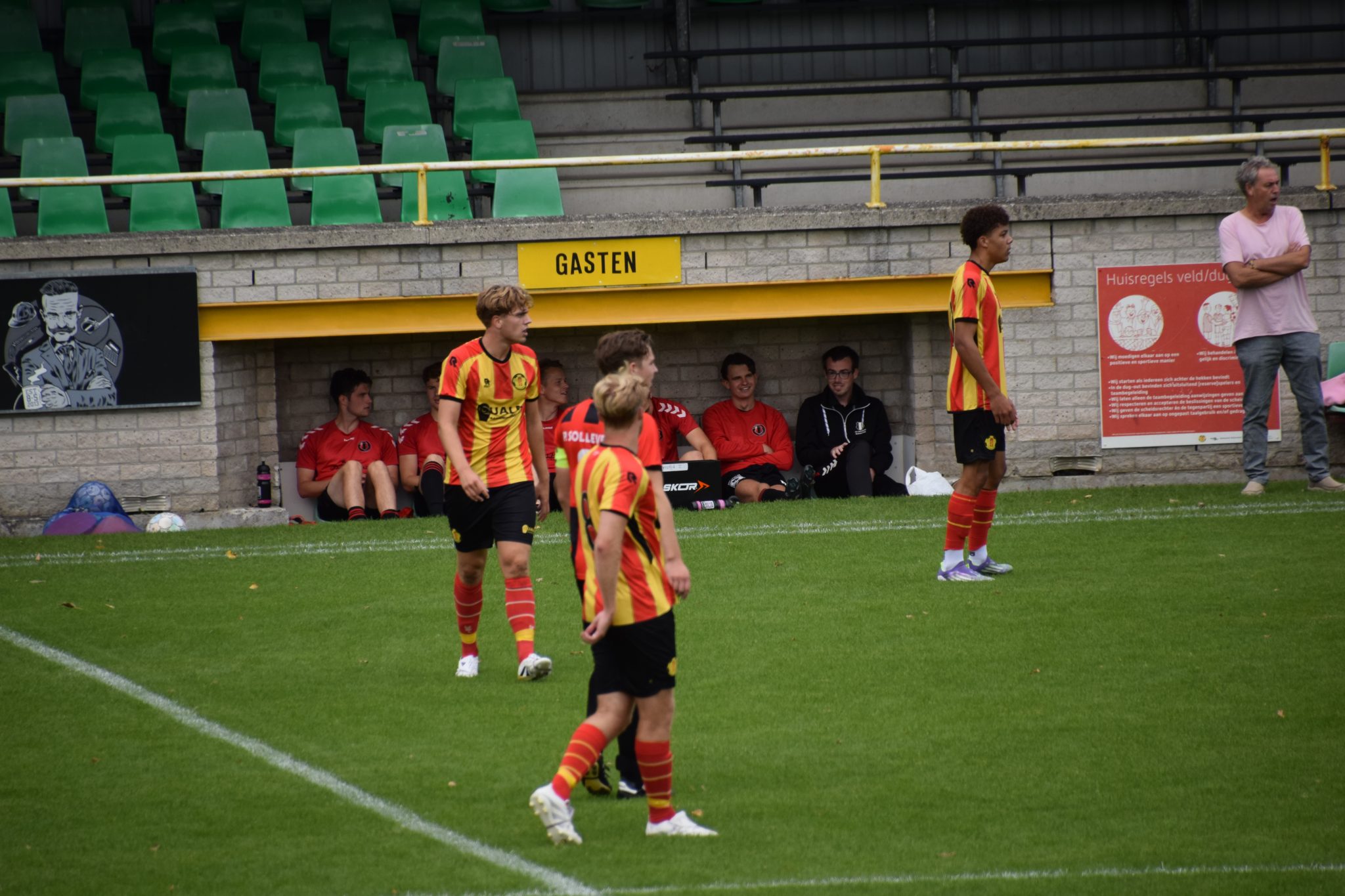Tweede elftal poule winnaar KNVB Beker