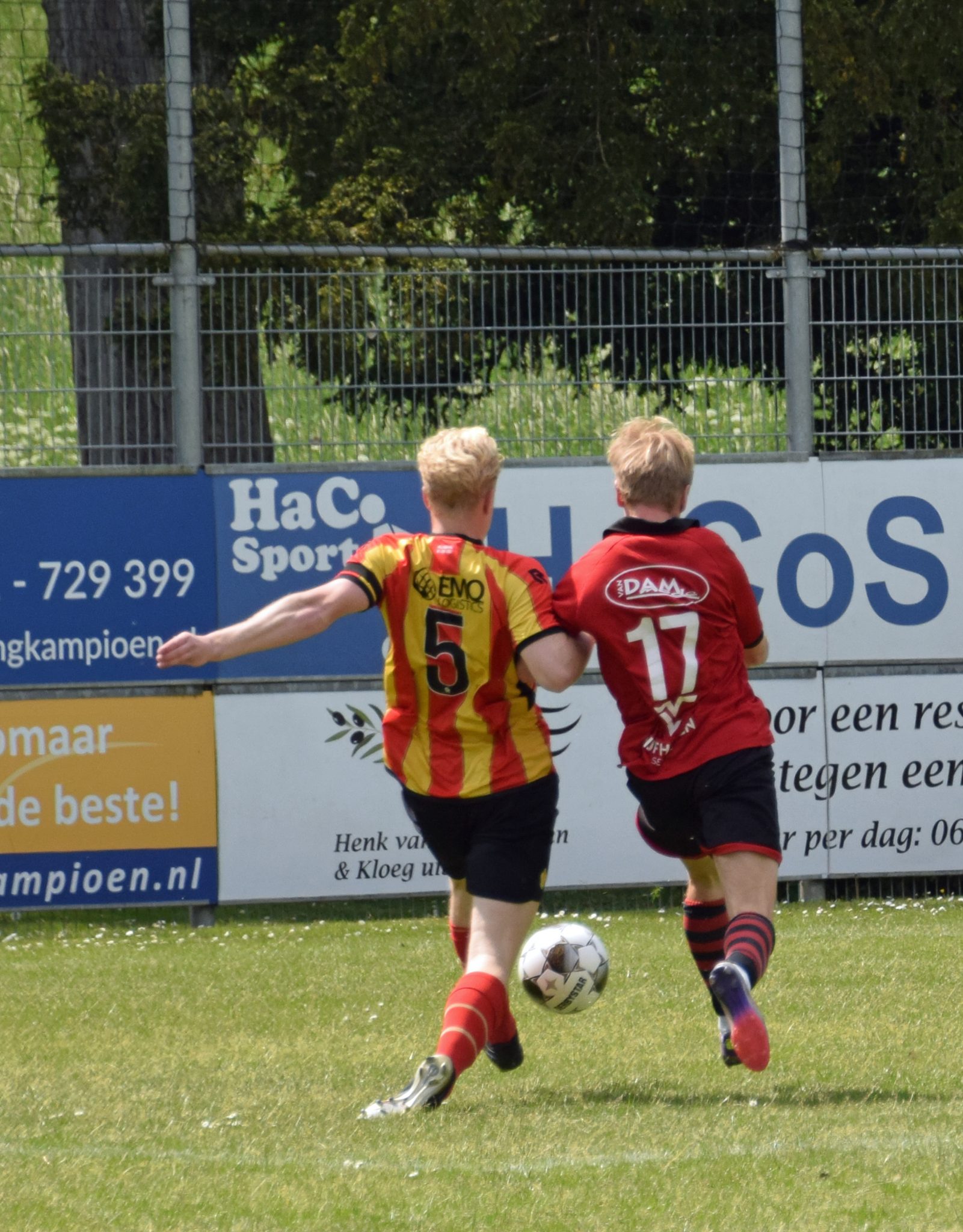 Drie momenten, drie punten…