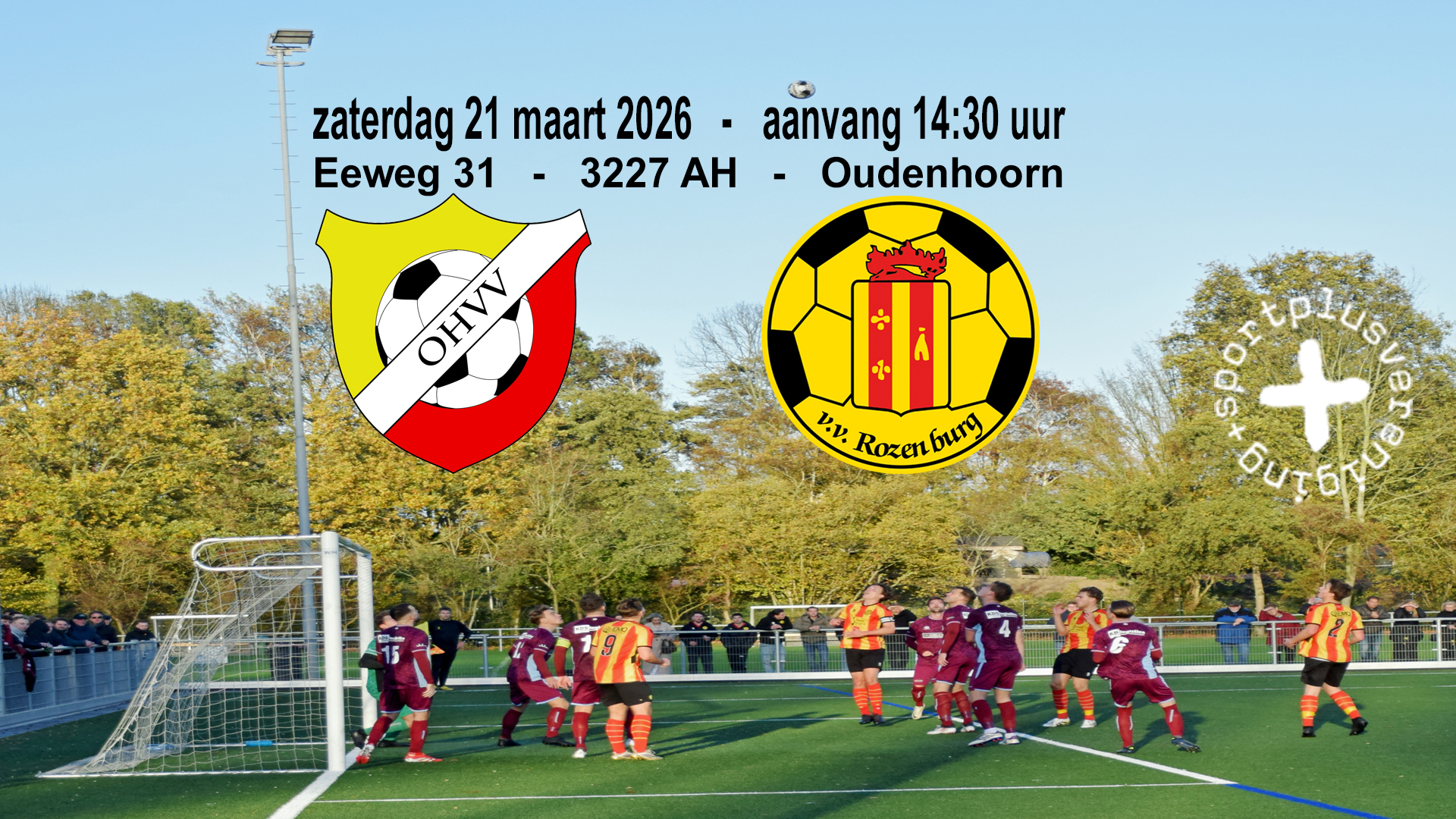 Voorbeschouwing OHVV - Rozenburg, 21-03-2026